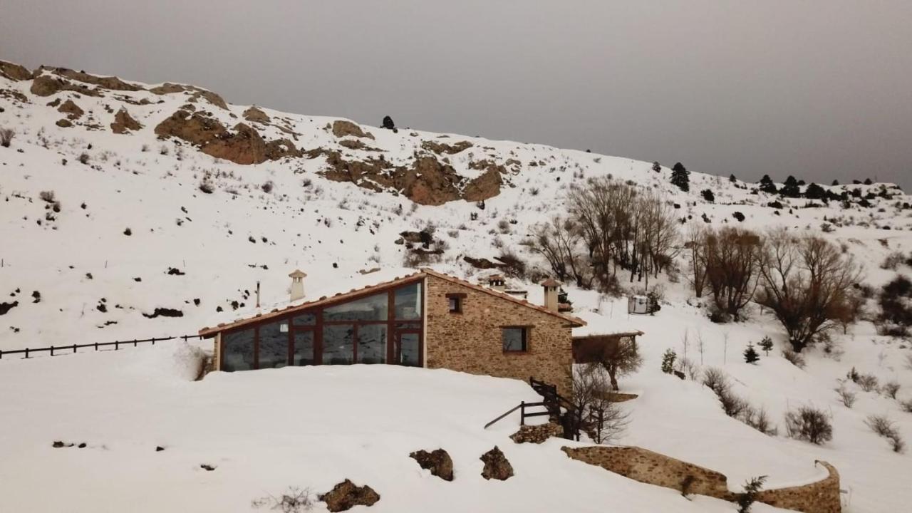 Masia El Cabrero Villarroya de los Pinares Eksteriør billede