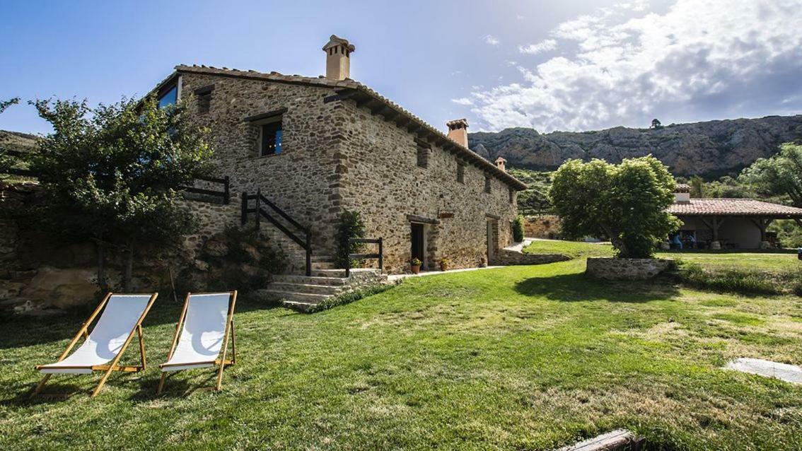 Masia El Cabrero Villarroya de los Pinares Eksteriør billede